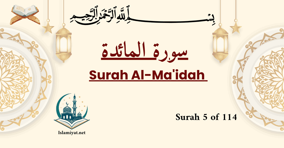 Surah Al-Fatiha cover – Arabic calligraphy with English name